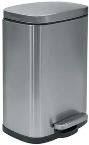 Spirella Spirella pedálový odpadkový kôš akira kartáčovaná nerez oceľ soft-close 12 l 10.21564