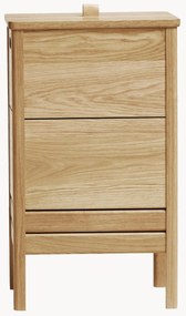 Kôš na bielizeň z dubového dreva A Line