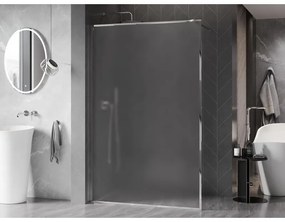 Mexen, Mexen Kioto-XF sprchová stena s rámom 70 x 202 cm, 10 mm mráz, chróm - 800-070-104-01-30-X