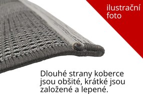 Kusový koberec Fluffy Shaggy 3500 grey