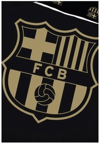 Futbalové obliečky FC Barcelona Gradient Black 140x200/70x90 cm