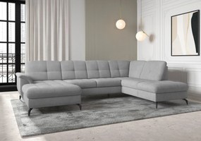 XXXLutz SEDACIA SÚPRAVA, textil, sivá Sit & More - Sedačky - 00014401333W