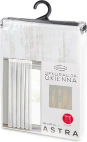 ZÁCLONA NA PÁSKE ASTRA 140X270 CM VZOROVANÁ