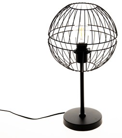 Moderná stolná lampa čierna - Sphaera