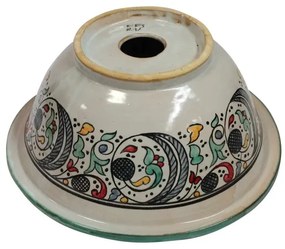 Orientálne ručne maľované umývadlo FES 124