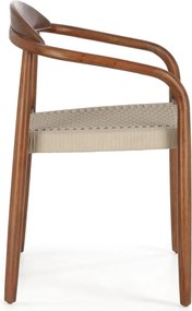 Stolička z eukalyptového dreva Kave Home Glynis