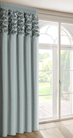 ZATEMŇOVACÍ ZÁVES NA PÁSKE EVA MINGE ROSES13 140X270 CM MÄTOVÁ