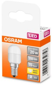 OSRAM LED žiarovka Special T26 E14 2,3W 827 matná