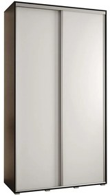 Skriňa 45 Canaris 1 130 čierna/biela/silver