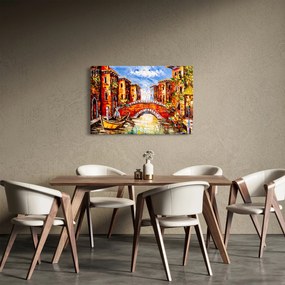 Obraz - Olejomaľba mesta III. (90x60 cm)