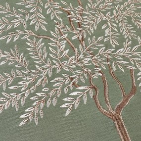 Bavlnený dekoračný vankúš 45x45 cm Woodland Trees Embroidered – Catherine Lansfield