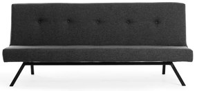 Dvojmiestna pohovka LOKO tmavosivá