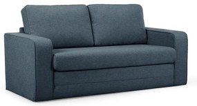 Modrá rozkladacia pohovka 160 cm Come – Bobochic Paris