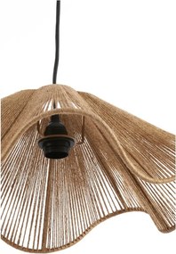 Závesné svietidlo v prírodnej farbe s tienidlom z juty ø 48 cm Fodara – Light &amp; Living