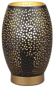 Stolná lampa Venus 1xE27/60W/230V čierna/zlatá