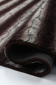 Koberec Rabbit 3D New Cawy BROWN/BEIGE rozmery koberec: 80x140 cm
