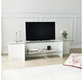 TV stolík Dosada (biela) . Vlastná spoľahlivá doprava až k Vám domov. 1095492