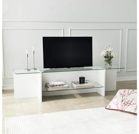 TV stolík Dosada (biela) . Vlastná spoľahlivá doprava až k Vám domov. 1095492