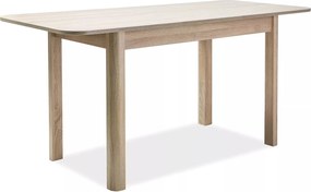 Rozkladací jedálenský stôl Diego 105/140 cm dub sonoma