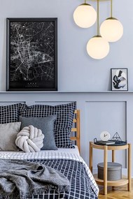 Toolight Toolight, stropné svietidlo 3xE27, APP1817-3CPR, zlatá, OSW-00667