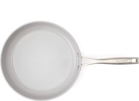 Elmich Nepriľnavá keramická panvica Zen Ø 28 cm – krémovo biela