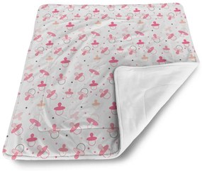 Sablio Deka pre bábätko Dudlíky a puntíky - 90x120 cm