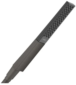 Hansgrohe Rainfinity, tyčová ručná sprcha 100 1jet, kartáčovaný čierny chróm, HAN-26866340