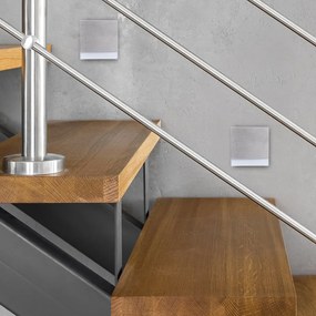 Schodiskové LED svietidlo Berg, 1x LED 0,6w, 6500k, s