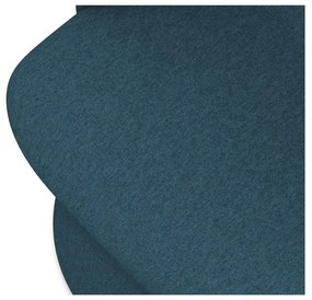 Modré čalúnené jedálenské kreslo Kalo – Makamii