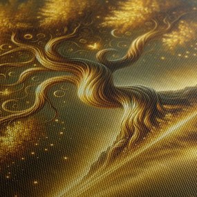 Obraz žiariaci strom života v noci