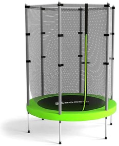 Dětská zahradní trampolína Saut 140 cm zelená/černá