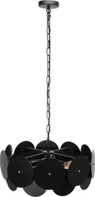 Toolight Toolight, kovové stropné svietidlo 3xE27 APP1307-CP, čierna, OSW-00945
