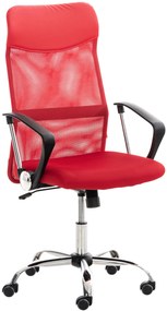 Design-Shop Kancelárska stolička DS-Office 10 - Červená