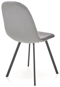 Halmar Jedálenská stolička K462, sivá