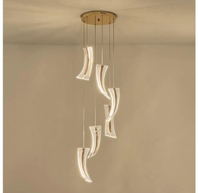 LED Luster na lanku FIRENZE 6xLED/10W/230V 3000K