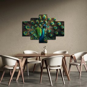 Obraz – Páv (150x105 cm)