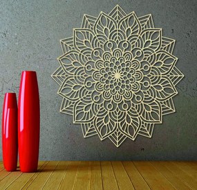Drevená mandala na stenu Kvet života | SENTOP HDF0319-A