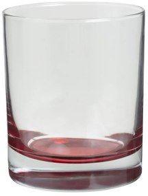 Sklenený pohár na vodu Color 300 ml sada 6ks