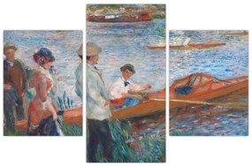 Obraz - Auguste Renoir, Oarsmen at Chatou, reprodukcia (90x60 cm)