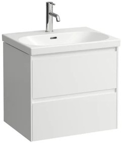 Laufen Lua kúpeľňová skrinka bez umývadla 58,5x51,5x45 cm biela lesk H4035321122611