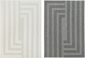 Obojstranný koberec BRUSSELS 205852/10030 sivý / krémový