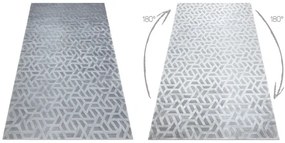 Koberec PEARL 51320D geometrický / štrukturálny, sivý