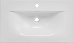 Comad Nábytkové keramické umývadlo SKY 80/DP-8099, 81x46 cm, biela lesklá