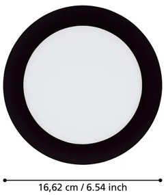 Eglo 900107 - LED stmievateľné kúpeľňové svietidlo FUEVA-Z  LED/10,5W/230V IP44