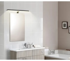 Globo 41923B - LED Kúpeľňové osvetlenie zrkadla JAIME LED/12W/230V IP44 čierna