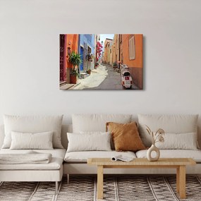 Obraz ulice na Sardínii (90x60 cm)