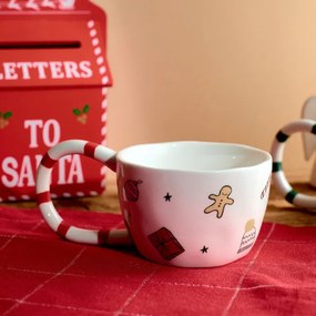 Hrnček LOLLA s veľkým červeným uchom 717086717079 300 ml