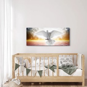 Obraz holubice (120x50 cm)