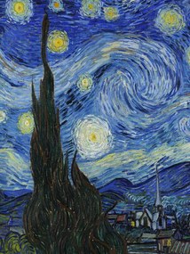 Obrazová reprodukcia The Starry Night, Vincent van Gogh