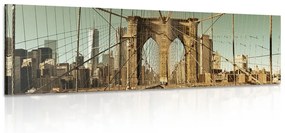 Obraz most Manhattan v New Yorku - 150x50